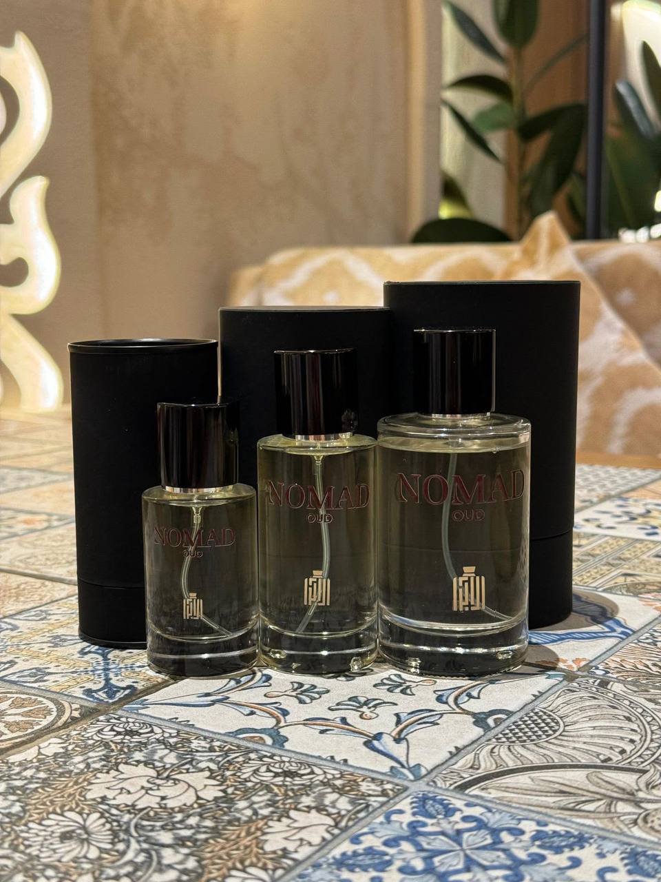 Линейка флаконов Nomad Oud